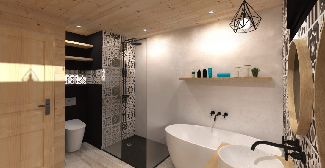 Vue 3D salle de bain Christele Calleja