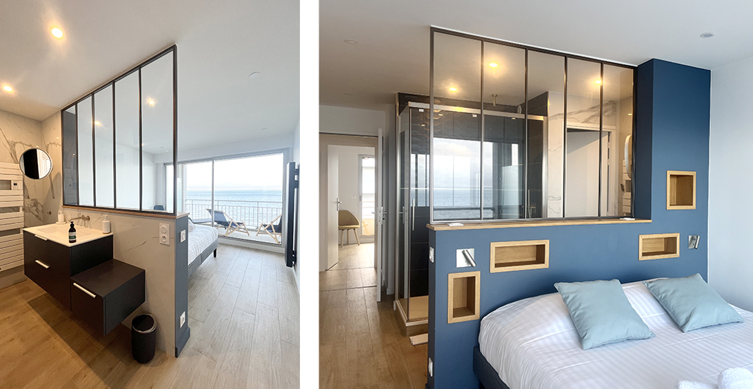 Rénovation haut de gamme d'un appartement de standing à Arcachon